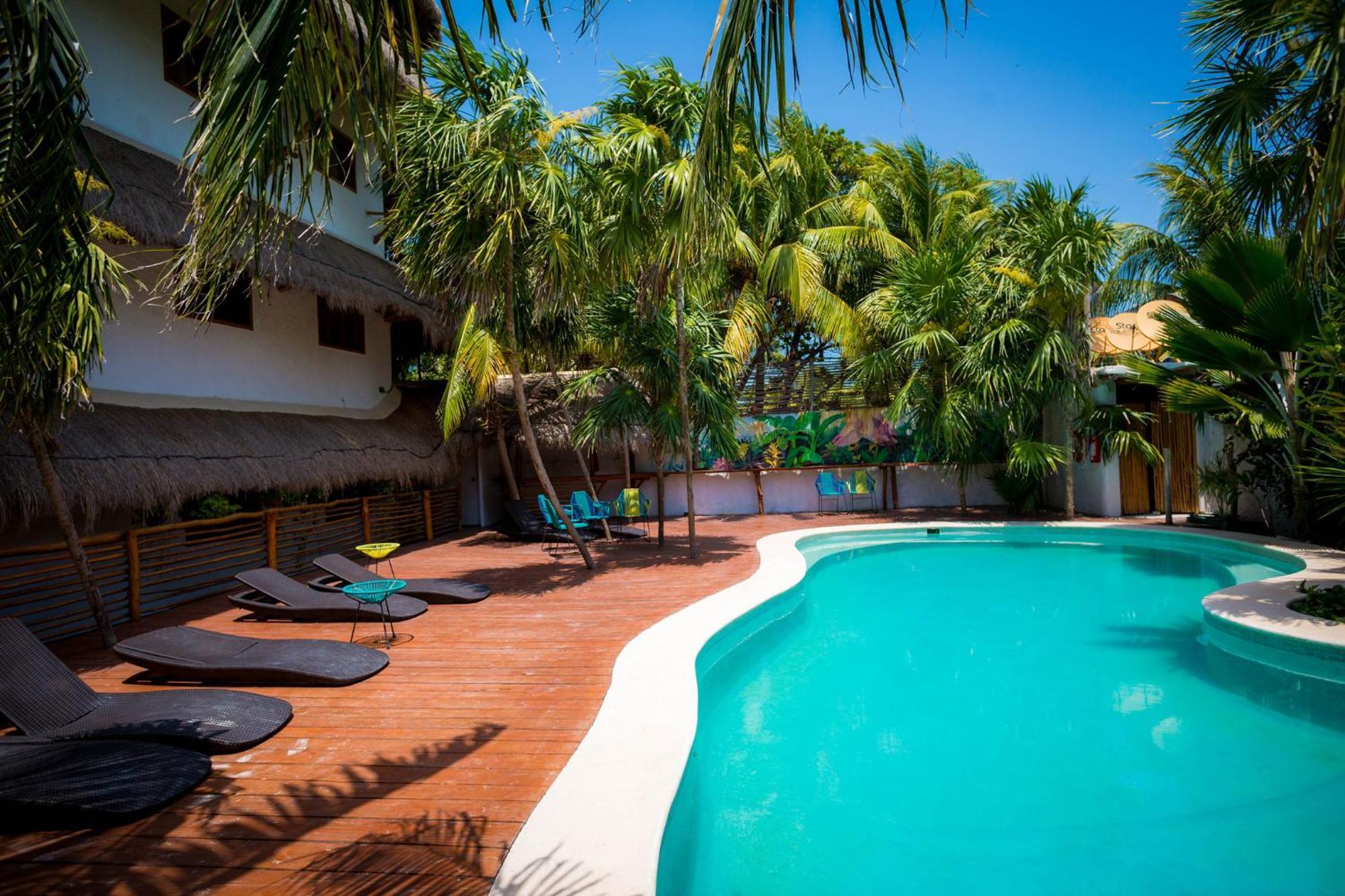 Отель La Palma Holbox Экстерьер фото