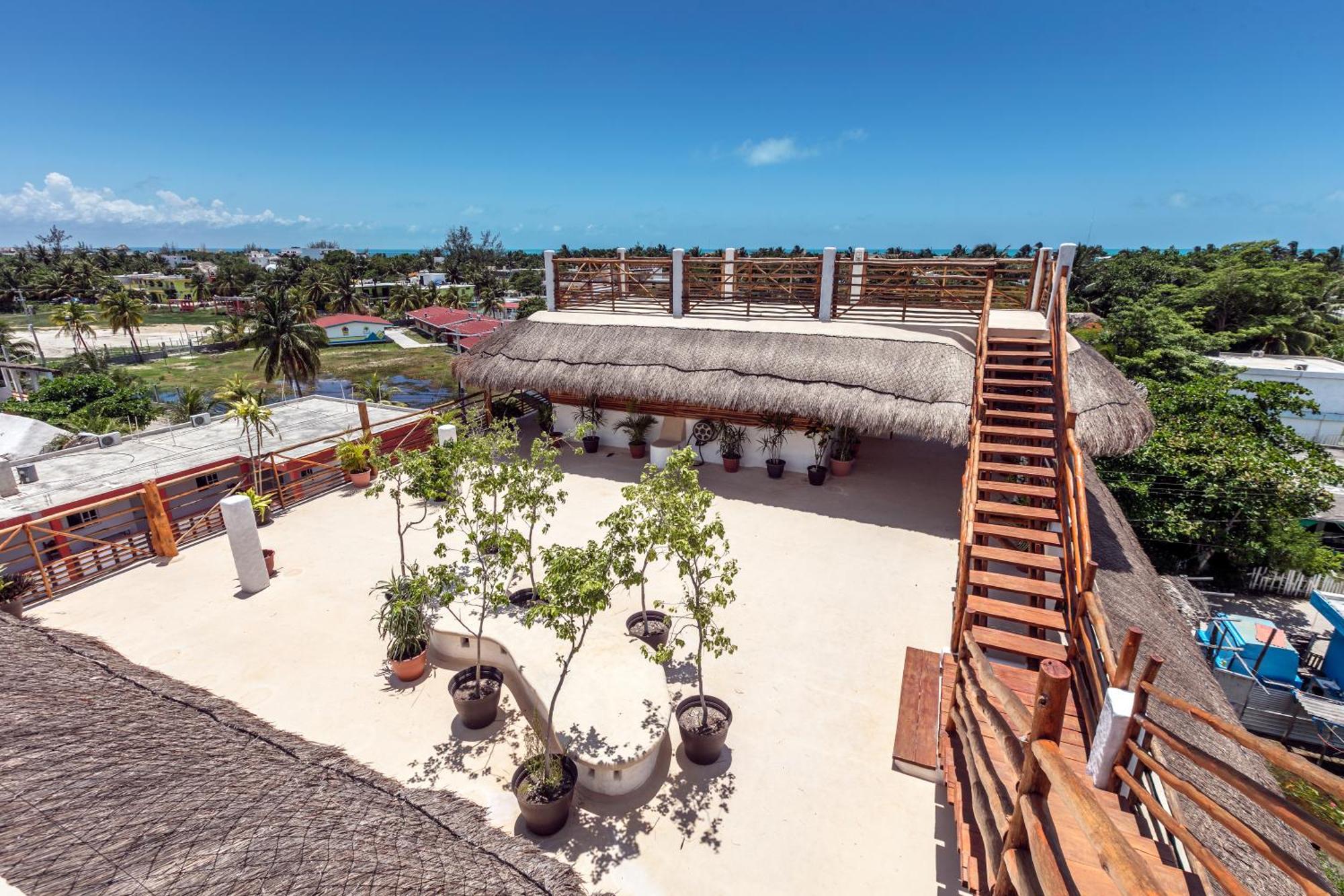 Отель La Palma Holbox Экстерьер фото