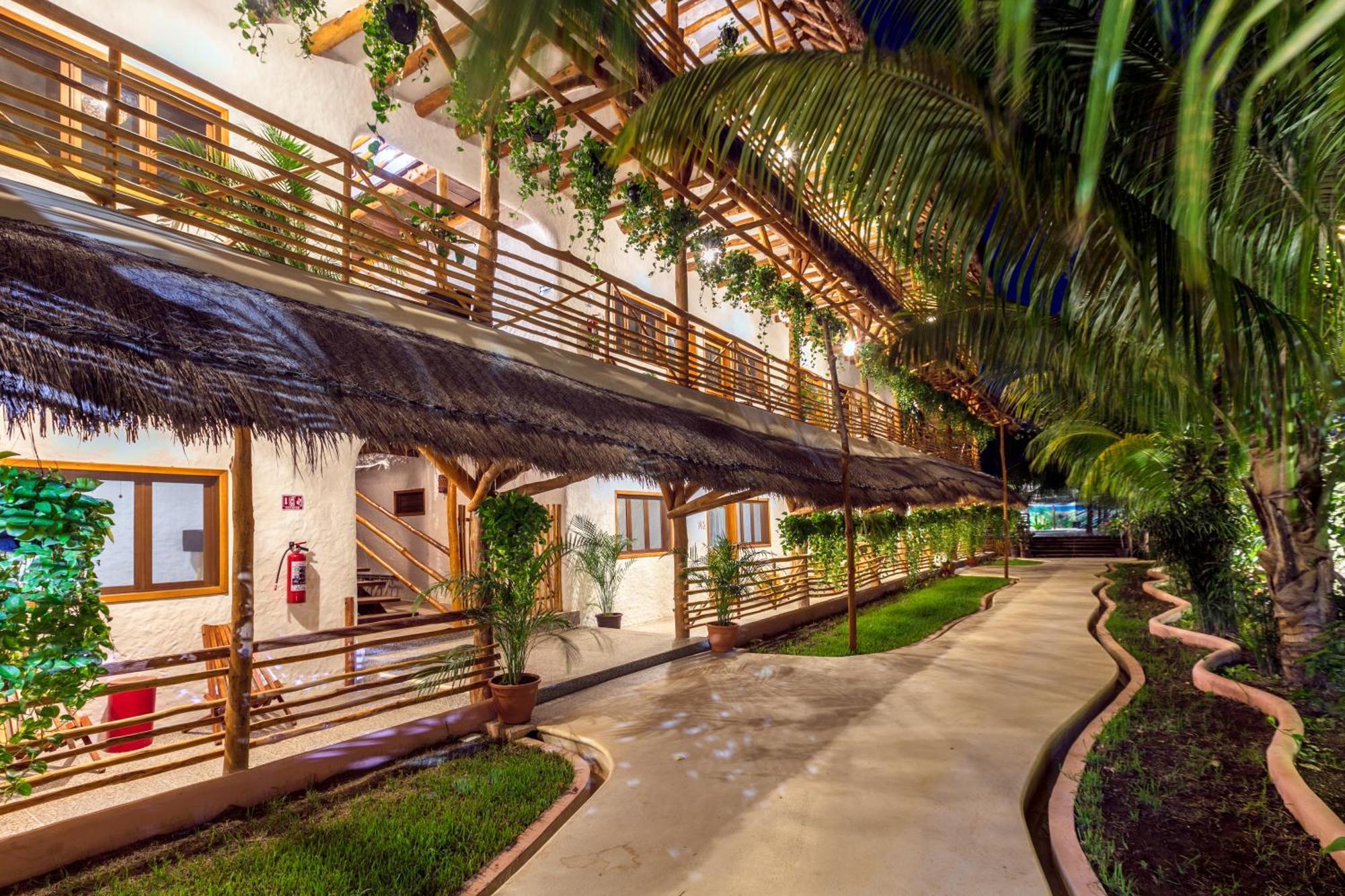 Отель La Palma Holbox Экстерьер фото