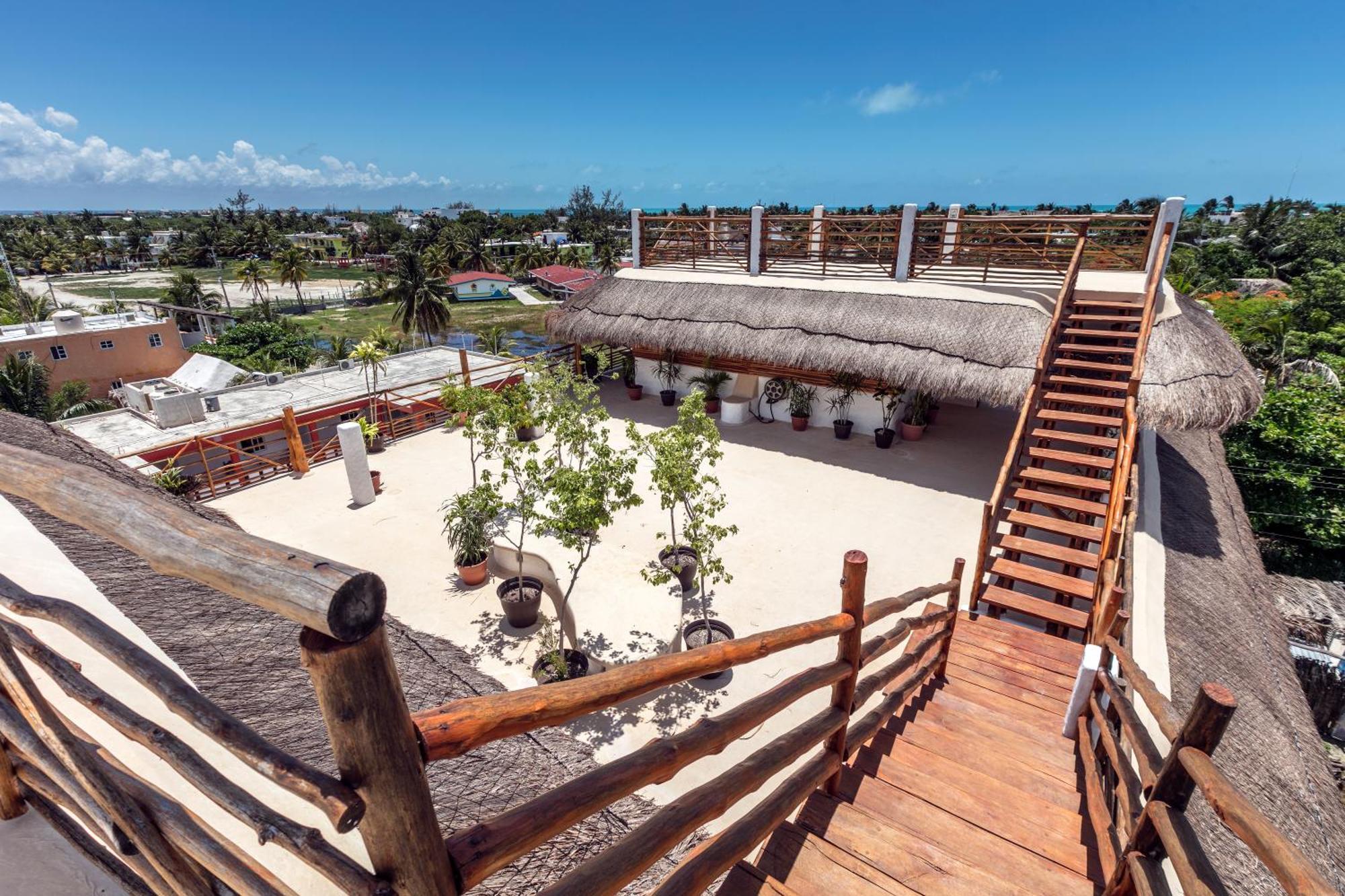 Отель La Palma Holbox Экстерьер фото